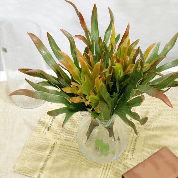 decorative flowers & wreaths 42cm12 leaf artificial staghorn fern green tropical plants bundle brown flower arrangement plant wall material
decorative flowers & wreaths 42cm12 leaf artificial staghorn fern green tropical plants bundle brown flower arrangement plant wall material