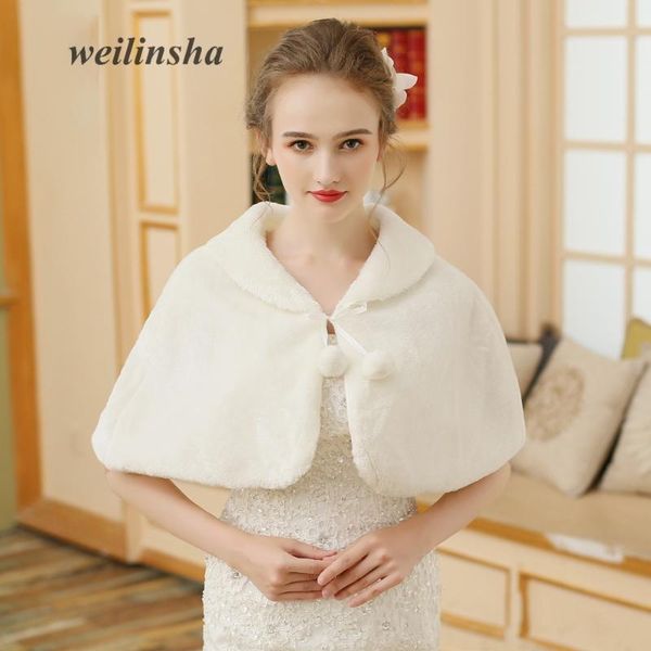 wraps & jackets weilinsha wedding women warm faux fur bolero winter cloak bridal coat formal evening gowns, White
wraps & jackets weilinsha wedding women warm faux fur bolero winter cloak bridal coat formal evening gowns, White