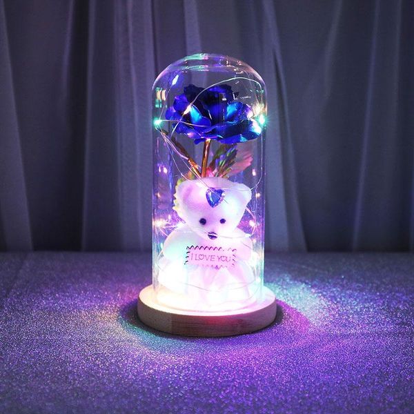 glass dome with lights rose lovely teddy bear molding led light in a flask immortal rose valentine's day mother's day gifts
glass dome with lights rose lovely teddy bear molding led light in a flask immortal rose valentine's day mother's day gifts