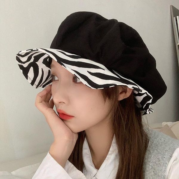 beanie/skull caps beret children's autumn and winter oversized head circumference ins japanese versatile minority striped sunshade bud, Blue;gray
beanie/skull caps beret children's autumn and winter oversized head circumference ins japanese versatile minority striped sunshade bud, Blue;gray