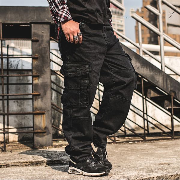 men's baggy kimsere hip hop cargo pants loose tactical denim trousers with multi pockets skateboard jeans plus size c0mb, Blue
men's baggy kimsere hip hop cargo pants loose tactical denim trousers with multi pockets skateboard jeans plus size c0mb, Blue