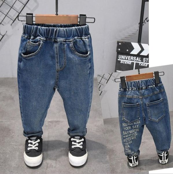 jeans boys children's trousers fashion letters printed pants suitable for 2-7 years old, Blue
jeans boys children's trousers fashion letters printed pants suitable for 2-7 years old, Blue