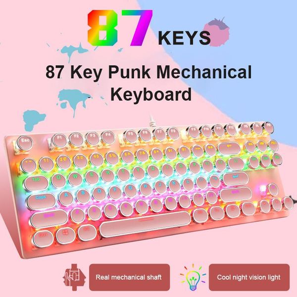 mechanical keyboard 87 keys usb wired rgb led backlight mechanical gaming sports keyboard uk mice & wired
mechanical keyboard 87 keys usb wired rgb led backlight mechanical gaming sports keyboard uk mice & wired