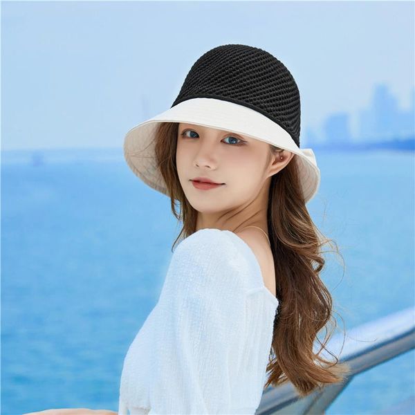 wide brim hats fashion bucket hat spring summer women fisherman visor outdoor panama cap lady girls for beach travel sun caps breathable, Blue;gray
wide brim hats fashion bucket hat spring summer women fisherman visor outdoor panama cap lady girls for beach travel sun caps breathable, Blue;gray