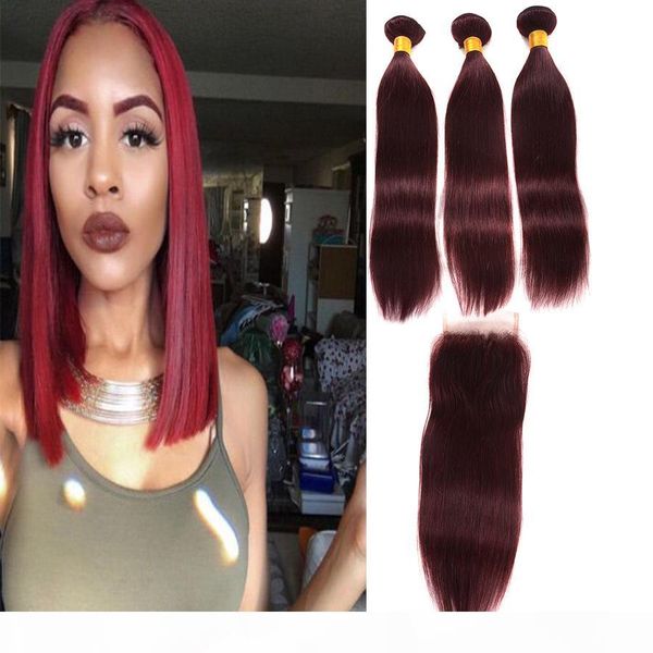 7a 99j red brazilian straight human hair extension 3 bundles dark wine red color peruvian virgin hair burgundy weave with closure, Black;brown
7a 99j red brazilian straight human hair extension 3 bundles dark wine red color peruvian virgin hair burgundy weave with closure, Black;brown