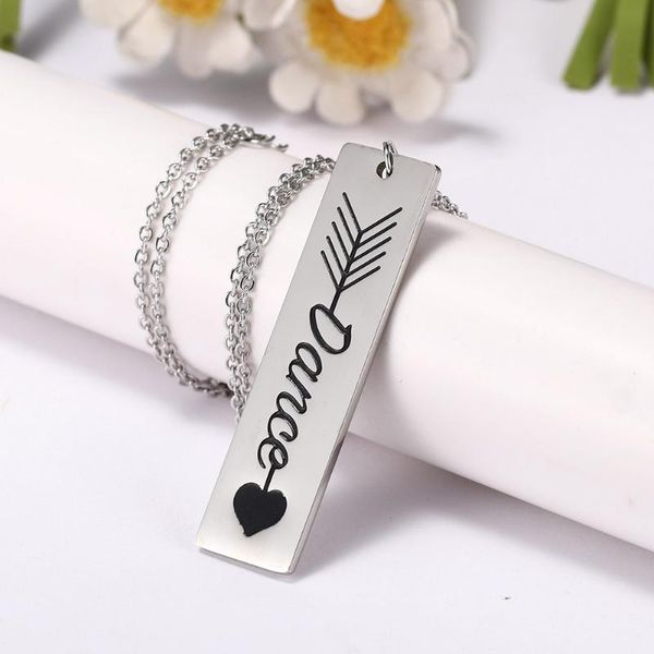pendant necklaces cute vintage stainless steel necklace fashion letter lettering life long, Silver
pendant necklaces cute vintage stainless steel necklace fashion letter lettering life long, Silver