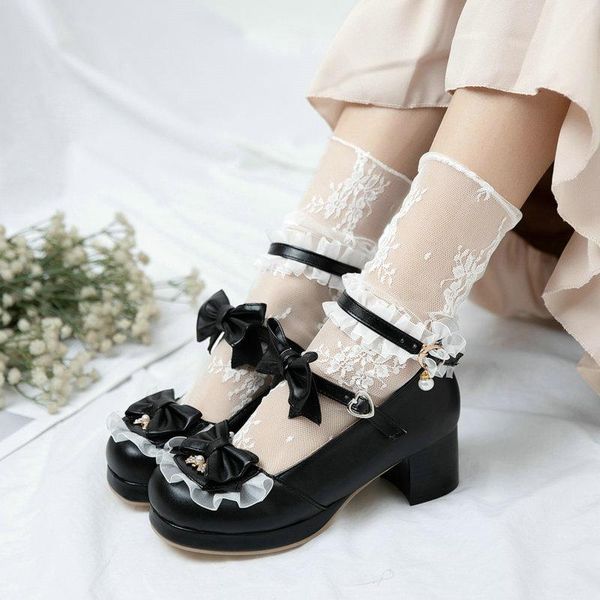 dress shoes ippeum women lolita vintage cute lace bowknot high heel platform sweet pumps girls princess kawaii wedding party cosplay, Black
dress shoes ippeum women lolita vintage cute lace bowknot high heel platform sweet pumps girls princess kawaii wedding party cosplay, Black