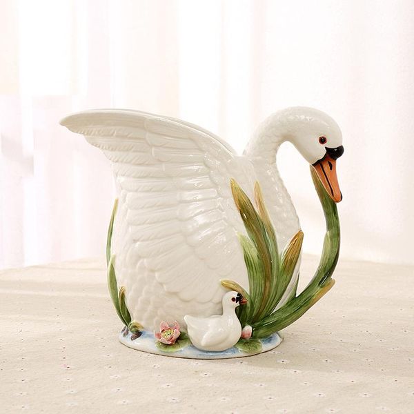 vases pastoral ceramic swan mother & baby vase decorative flower pot planter hold water handmade decoration home farmhouse gifts
vases pastoral ceramic swan mother & baby vase decorative flower pot planter hold water handmade decoration home farmhouse gifts
