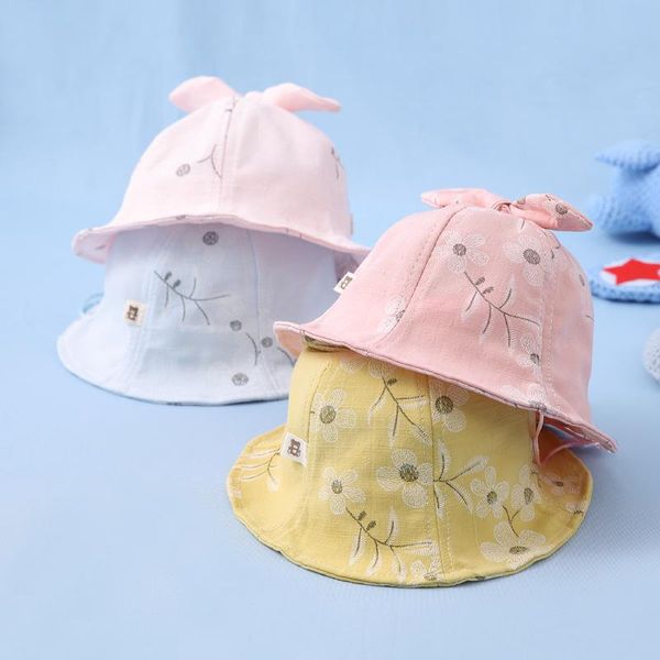 caps & hats baby sun hat spring and summer children's exquisite flower embroidery dome wild bow girl fisherman, Yellow
caps & hats baby sun hat spring and summer children's exquisite flower embroidery dome wild bow girl fisherman, Yellow