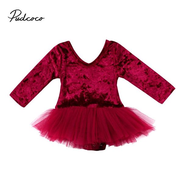 girl's dresses 2021 brand toddler infant born baby girls pleuche tutu dress tulle bodysuit jumpsuit solid outfits long sleeve clothes, Red;yellow
girl's dresses 2021 brand toddler infant born baby girls pleuche tutu dress tulle bodysuit jumpsuit solid outfits long sleeve clothes, Red;yellow
