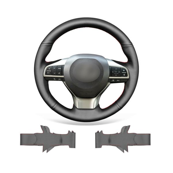 diy custom soft durable black genuine leather car steering wheel cover for lexus es300h es350
diy custom soft durable black genuine leather car steering wheel cover for lexus es300h es350