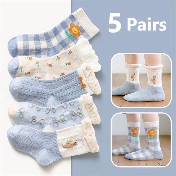 socks 5 pairs quality children soft cotton autumn winter toddler kids cute cartoon baby girl for 0-12 years, Pink;yellow
socks 5 pairs quality children soft cotton autumn winter toddler kids cute cartoon baby girl for 0-12 years, Pink;yellow