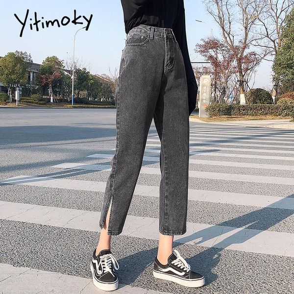 women's jeans split leg plus size high waist woman vintage washed cotton harem pants casual denim korean fashion mom 2021, Blue
women's jeans split leg plus size high waist woman vintage washed cotton harem pants casual denim korean fashion mom 2021, Blue