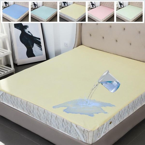 sheets & sets waterproof and urineproof bed sheet, suitable as a sheet protector, with four-corner rubber belt non-slip mattress
sheets & sets waterproof and urineproof bed sheet, suitable as a sheet protector, with four-corner rubber belt non-slip mattress