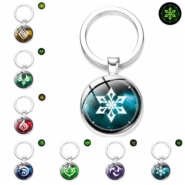 keychains glowing god eye genshin impact water wind thunder fire rock luminous glass po key rings jewelry cosplay, Silver
keychains glowing god eye genshin impact water wind thunder fire rock luminous glass po key rings jewelry cosplay, Silver