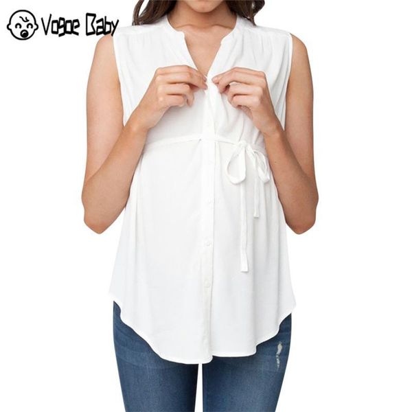 maternity & tees shirt pregnant chiffon blouse clothing pregnancy clothes v-neck belt sleeveless casual white blue women
maternity & tees shirt pregnant chiffon blouse clothing pregnancy clothes v-neck belt sleeveless casual white blue women