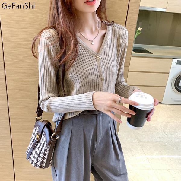 women's knits & tees 2021 autumn sprint korean style solid women cardigans fashion slim ladies knitted sweater long sleeve button, White
women's knits & tees 2021 autumn sprint korean style solid women cardigans fashion slim ladies knitted sweater long sleeve button, White