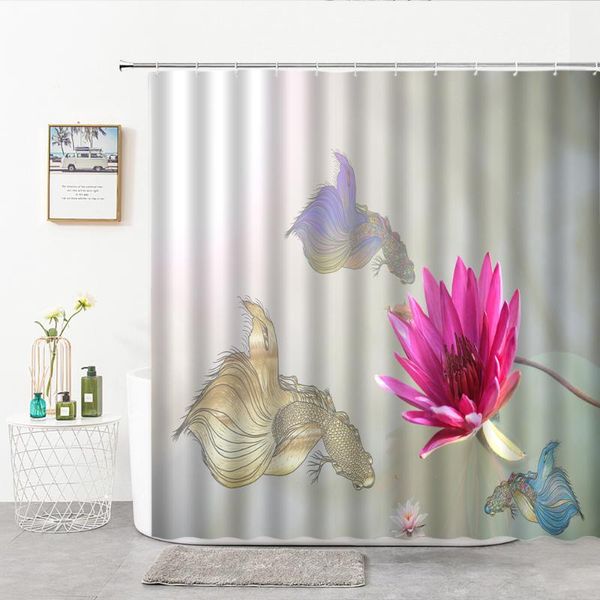 shower curtains colored fish and flowers with hook sea creatures 3d bath curtain living room bedroom decor bathroom supplies
shower curtains colored fish and flowers with hook sea creatures 3d bath curtain living room bedroom decor bathroom supplies