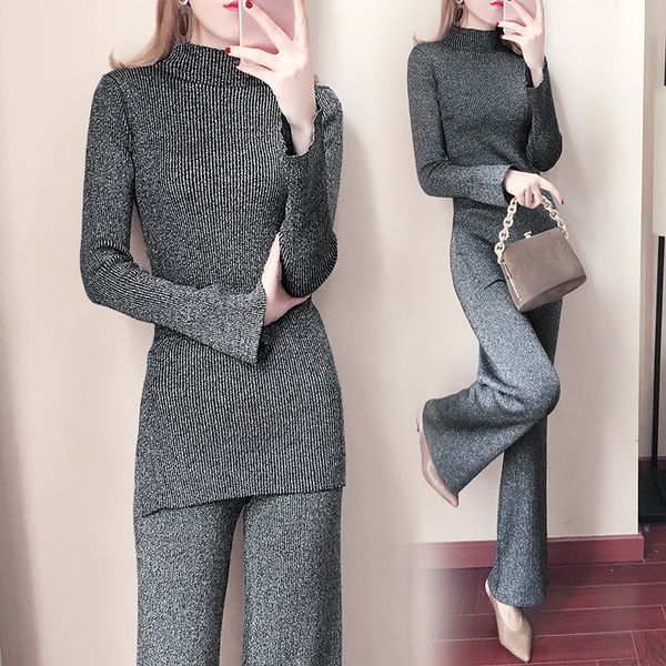 female autumn women's legged breeches woman's new fashion and winter thin temperament straight from parts td6p, Gray
female autumn women's legged breeches woman's new fashion and winter thin temperament straight from parts td6p, Gray