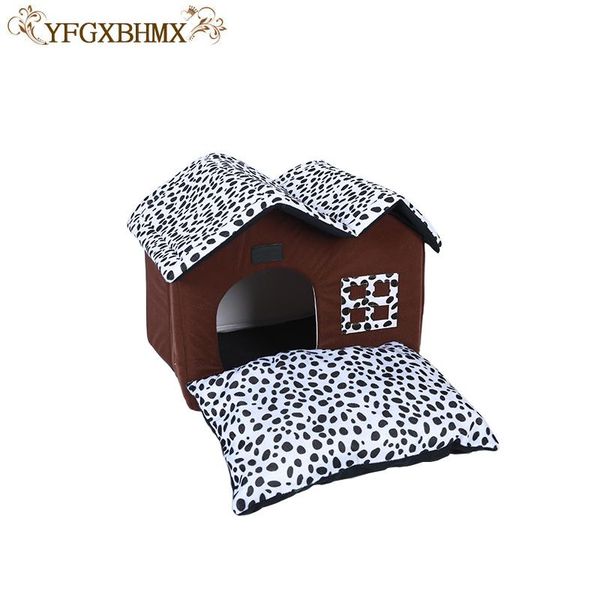fashion spotted double room removable cover mat dog house dog beds for small medium dogs pet products house pet beds for cat
fashion spotted double room removable cover mat dog house dog beds for small medium dogs pet products house pet beds for cat