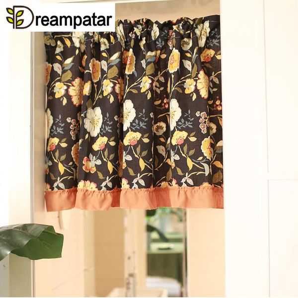 curtain & drapes dreampatar american retro yellow flower linen home kitchen decoration short fashion bedroom partition ml207b
curtain & drapes dreampatar american retro yellow flower linen home kitchen decoration short fashion bedroom partition ml207b