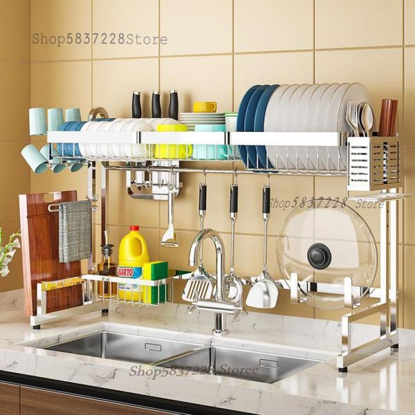 kitchen storage & organization stainless steel sink drain rack shelf dish knife household utensils and chopsticks
kitchen storage & organization stainless steel sink drain rack shelf dish knife household utensils and chopsticks