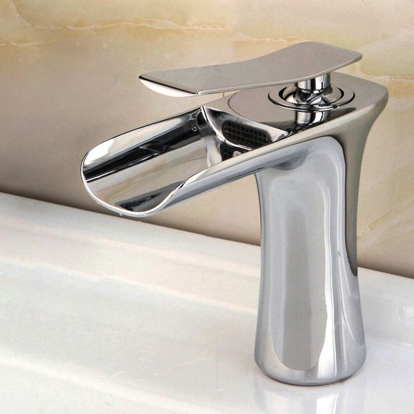 bathroom sink faucets waterfall faucet chrome single handle hole mixer taps widespread basin lt-511a se5v 
bathroom sink faucets waterfall faucet chrome single handle hole mixer taps widespread basin lt-511a se5v