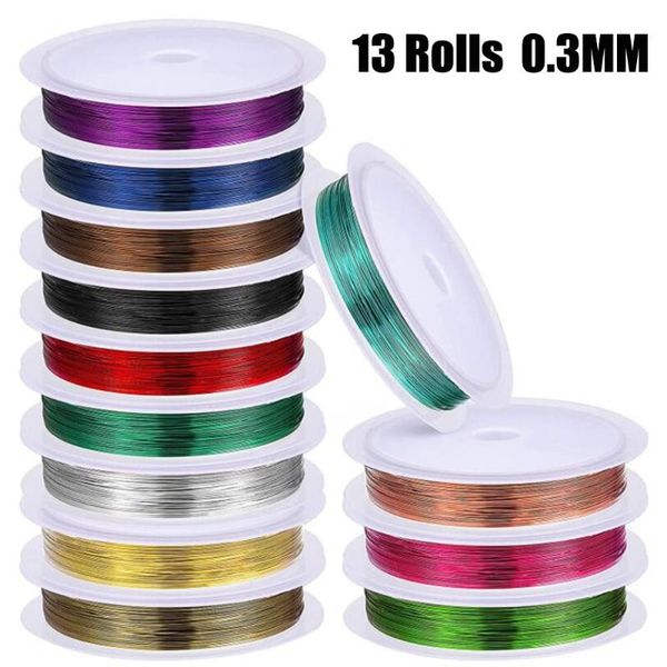 yarn 13rolls rolls jewelry wire set copper mixed color diy bracelet making beadwork fit, Black;white
yarn 13rolls rolls jewelry wire set copper mixed color diy bracelet making beadwork fit, Black;white