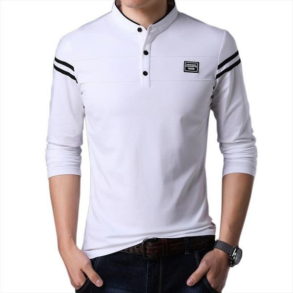 arcsinx white shirt long sleeve mens polo brand spring autumn casual cotton big size slim fit, White;black
arcsinx white shirt long sleeve mens polo brand spring autumn casual cotton big size slim fit, White;black