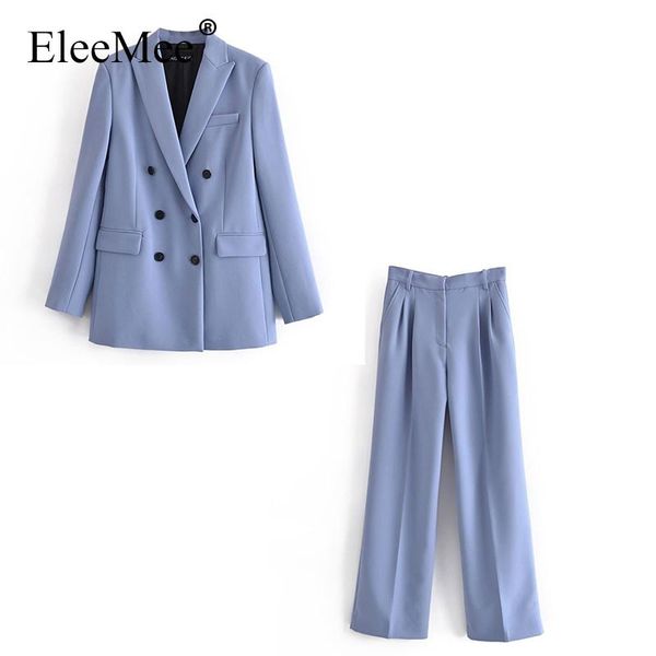 women's two piece pants eleemee 2021 autumn concise blazer sets pocket straight fashion long sleeve office ladies set size xs-l, White
women's two piece pants eleemee 2021 autumn concise blazer sets pocket straight fashion long sleeve office ladies set size xs-l, White