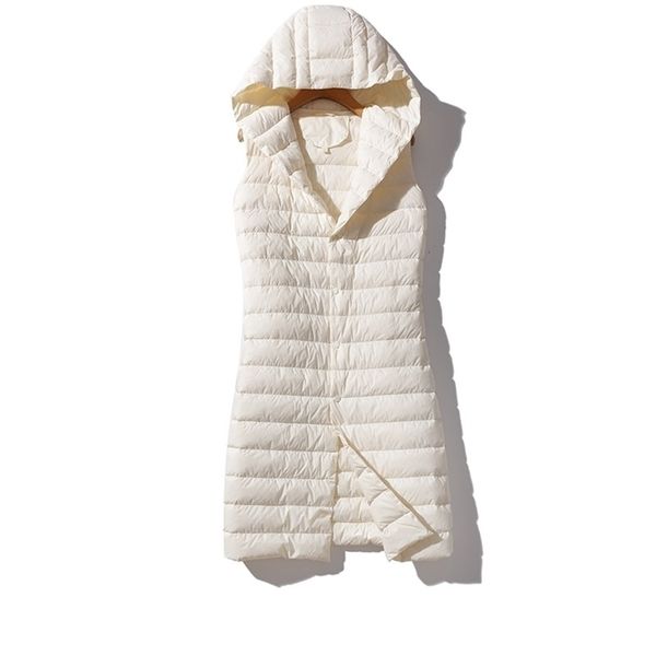bang brand women's long vest ultra light down s hooded sleeveless turn-down collar jacket single breasted warm suit 211220, Black;white
bang brand women's long vest ultra light down s hooded sleeveless turn-down collar jacket single breasted warm suit 211220, Black;white