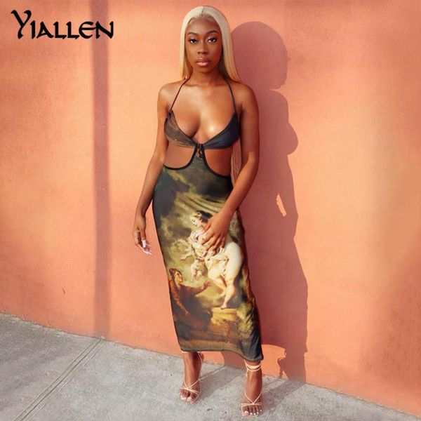 casual dresses yiallen autumn women summer v neck sleevless hollow out printed backless pencil long dress 2021 fall clothes streetwear, Black;gray
casual dresses yiallen autumn women summer v neck sleevless hollow out printed backless pencil long dress 2021 fall clothes streetwear, Black;gray