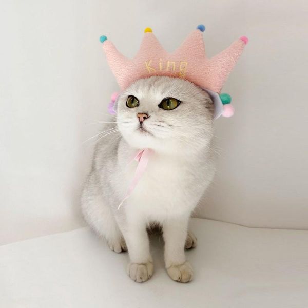 cat costumes cute pet dog adjustable birthday hat party roped crown decoration suitable for puppies cats cosplay costume headwear
cat costumes cute pet dog adjustable birthday hat party roped crown decoration suitable for puppies cats cosplay costume headwear
