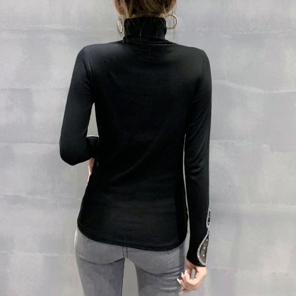 2021 new fall winter european style t-shirt chic patchwork transparent shiny diamonds women ropa mujer cotton tees t09214l xfx5, White
2021 new fall winter european style t-shirt chic patchwork transparent shiny diamonds women ropa mujer cotton tees t09214l xfx5, White