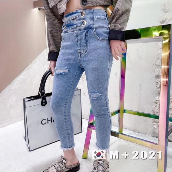2021 new wholesale girls denim pants fashion spring girls jean pants 4-10t a160, Blue
2021 new wholesale girls denim pants fashion spring girls jean pants 4-10t a160, Blue