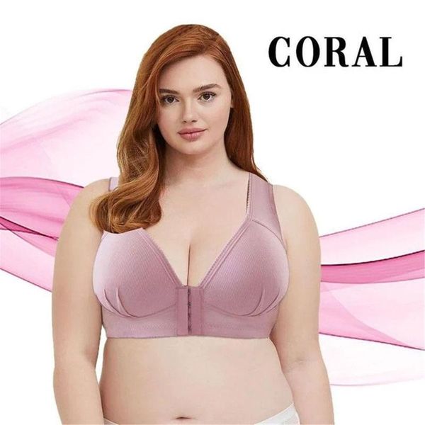 plus size front closure elastic push up comfort bra women wireless bra jlrr, White;black
plus size front closure elastic push up comfort bra women wireless bra jlrr, White;black