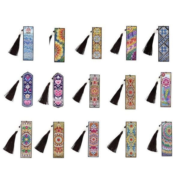 bookmark ootdty 5d diy special shaped diamond painting leather tassel book markers embroidery crafts bookmarks for books
bookmark ootdty 5d diy special shaped diamond painting leather tassel book markers embroidery crafts bookmarks for books