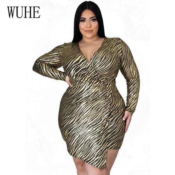 wuhe leopard print dress large size xl-6xl long sleeve hollow out v neck mini bodycon nightclub party bag hip tight elegant, Black;gray
wuhe leopard print dress large size xl-6xl long sleeve hollow out v neck mini bodycon nightclub party bag hip tight elegant, Black;gray