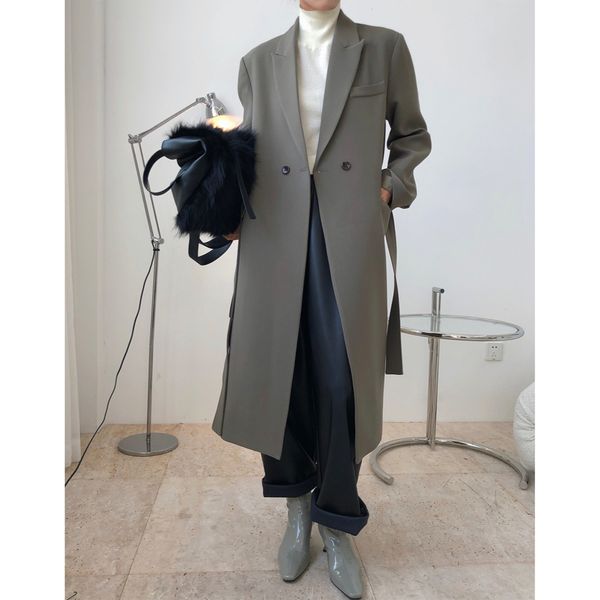 2021 women's autumn winter new fashionable long suit loose and thin all-match coat jacket women xy0e, White;black
2021 women's autumn winter new fashionable long suit loose and thin all-match coat jacket women xy0e, White;black
