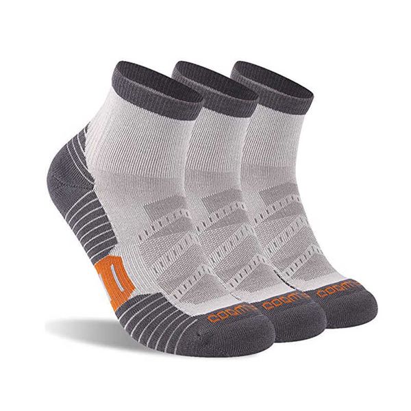 3 pairs running socks, zealwood men's women's anti blister socks cycling athletic golf socks antibacterial moistur 210727, Black
3 pairs running socks, zealwood men's women's anti blister socks cycling athletic golf socks antibacterial moistur 210727, Black
