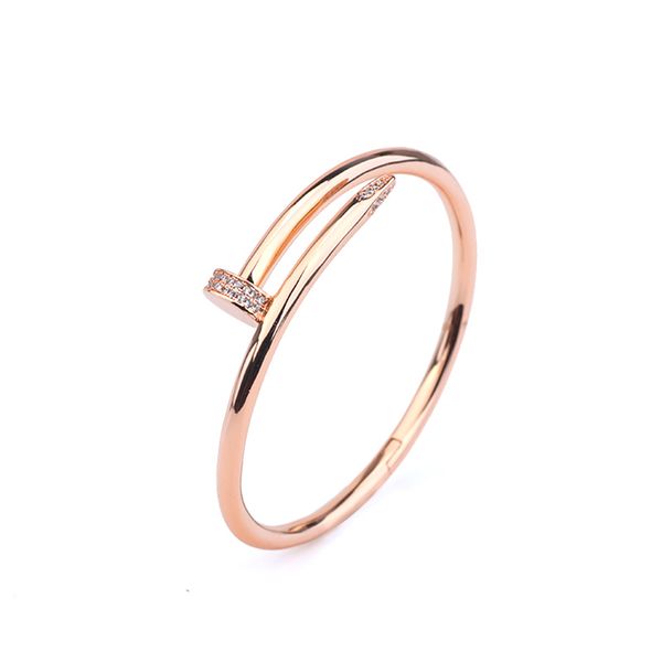 nail bracelet luxury elegant jewelry women's micro inlaid aaa zircon stainless steel gold plating will never fade, Golden;silver
nail bracelet luxury elegant jewelry women's micro inlaid aaa zircon stainless steel gold plating will never fade, Golden;silver