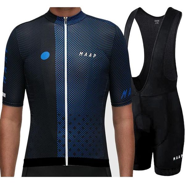 racing sets maap pro team 2021 cycling jerseys bicycle wear clothing men suit short sleeve road bike jersey, Black;blue 
racing sets maap pro team 2021 cycling jerseys bicycle wear clothing men suit short sleeve road bike jersey, Black;blue