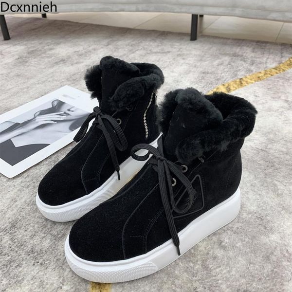 boots designer women shoes winter plus velvet warm snow cow suede real wool round toe 2021 zapatos de mujer, Black
boots designer women shoes winter plus velvet warm snow cow suede real wool round toe 2021 zapatos de mujer, Black
