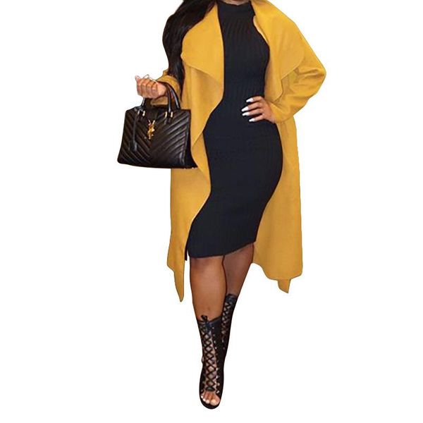 women's trench coats donsignet women autumn and winter warm casual lapel long sleeve coat for clothing fashion streetwear, Tan;black
women's trench coats donsignet women autumn and winter warm casual lapel long sleeve coat for clothing fashion streetwear, Tan;black