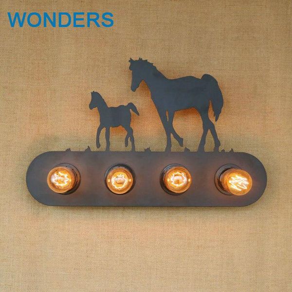 wall lamp vintage country style 4 heads e27 art creative horse for bedroom bedside restaurant aisle decor sconce iron light
wall lamp vintage country style 4 heads e27 art creative horse for bedroom bedside restaurant aisle decor sconce iron light