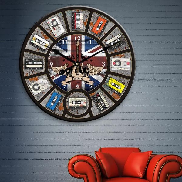 american retro silent wall clock creative home clock decoration living room bedroom wall personality fashion watch de
american retro silent wall clock creative home clock decoration living room bedroom wall personality fashion watch de