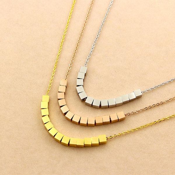 pendant necklaces martick europe brand personality 13 little square link chain necklace fashion jewelry for women p131, Silver
pendant necklaces martick europe brand personality 13 little square link chain necklace fashion jewelry for women p131, Silver