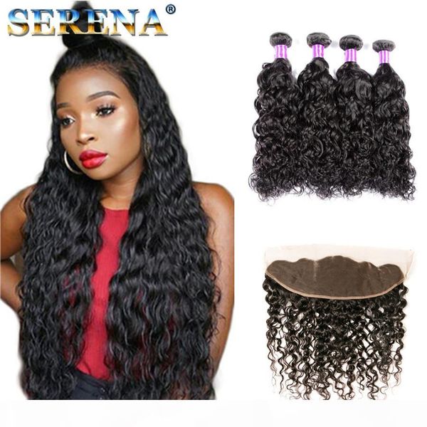 9a virgin hair with closure water wave human hair bundles with lace frontal closure brazilian hair wavy ear to ear full lace frontals, Black;brown
9a virgin hair with closure water wave human hair bundles with lace frontal closure brazilian hair wavy ear to ear full lace frontals, Black;brown