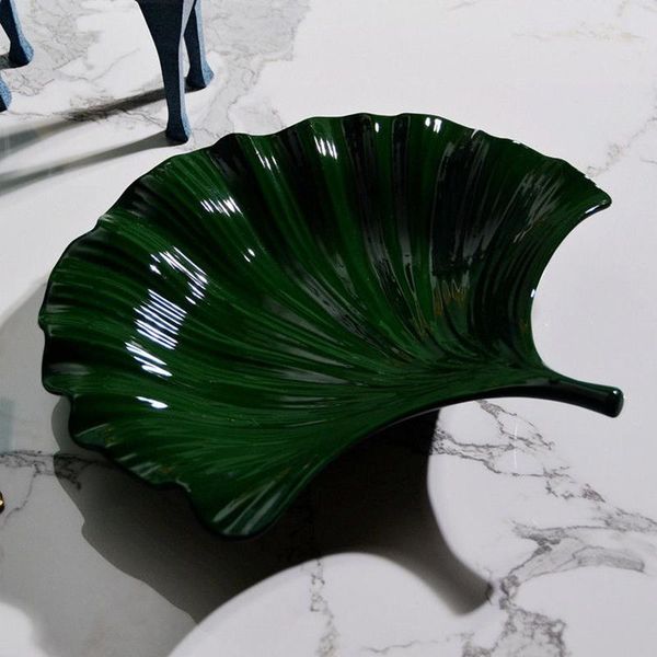 kitchen storage & organization nordic style snack tray creative emerald green glazed ceramic apricot leaf plate home living room fruit candy
kitchen storage & organization nordic style snack tray creative emerald green glazed ceramic apricot leaf plate home living room fruit candy