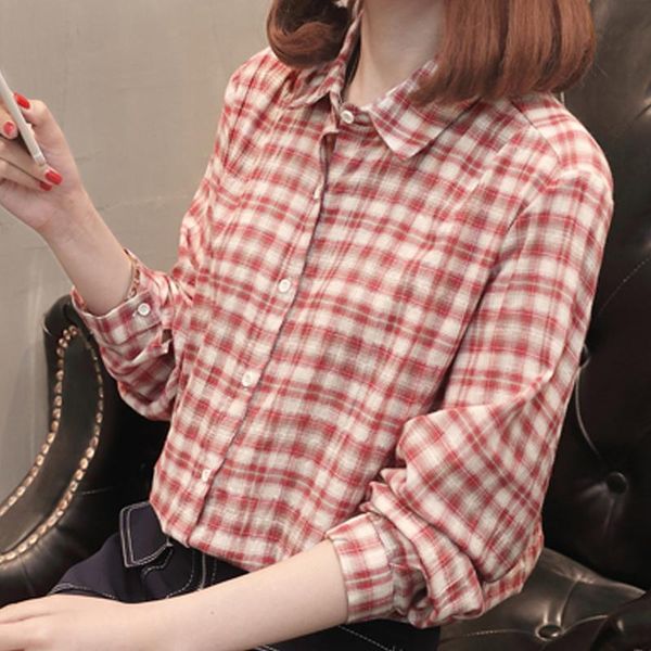 women's sweaters 6878 spring plaid shirt 1 floor 2 district no. 6, White;black
women's sweaters 6878 spring plaid shirt 1 floor 2 district no. 6, White;black